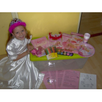 Prinsessen verkleedkist.
